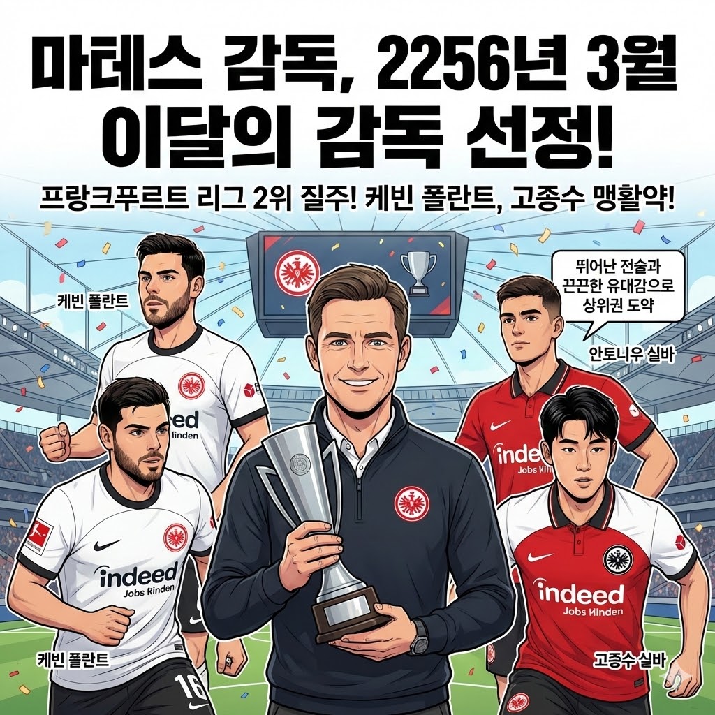 프랑크푸르트 돌풍! 마테스, [2256-03월] 이달의 감독